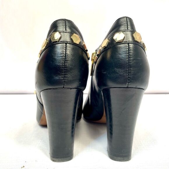 ISOLA STUDDED LEATHER BOOTIE IN BLACK SIZE 6 - Picture 5 of 6
